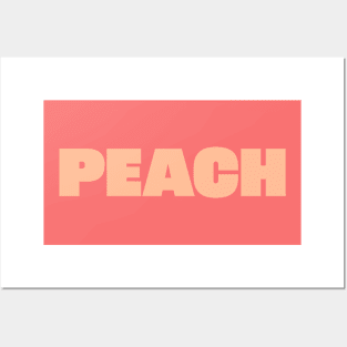 Peach Fuzz Pantone Color of the Year 2024 Posters and Art